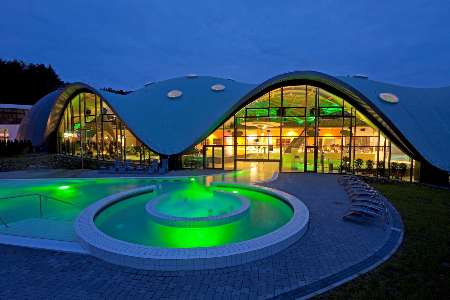 Aussenansicht Toscana Therme Bad Orb